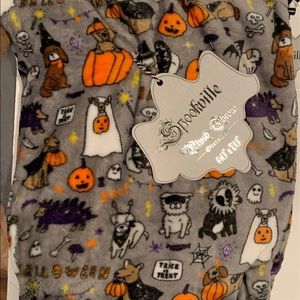 Adorable Dogs In Costume Fleece Throw